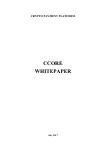 Ccore Whitepaper