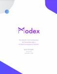 MODEX Token Белая книга