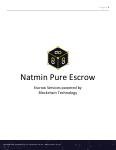 Natmin Pure Escrow 백서