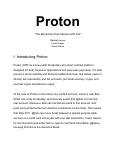 Proton 백서