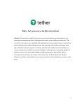 Tether EURt Whitepaper