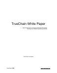 TrueChain Whitepaper